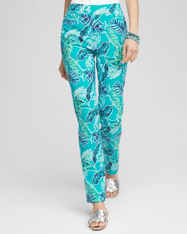 Brigitte Tropical  Slim Leg Pants - image 2